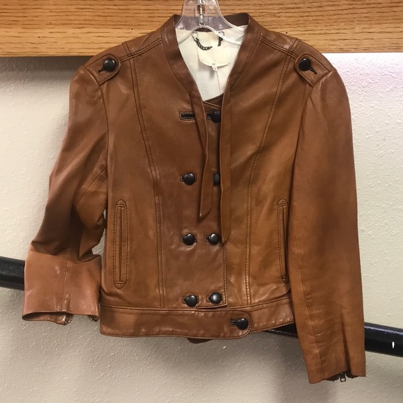 3.1 Phillip Lim Jackets & Blazers - 3.1 Phillip lim leather jacket double breasted bomber